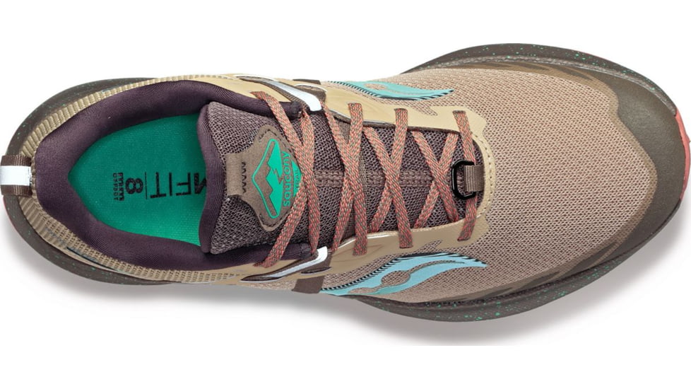 Saucony Ride 15 TR Trail Shoes - Womens, Desert/Sprig, 8.5, Medium, S10775-25-200-M-8.5