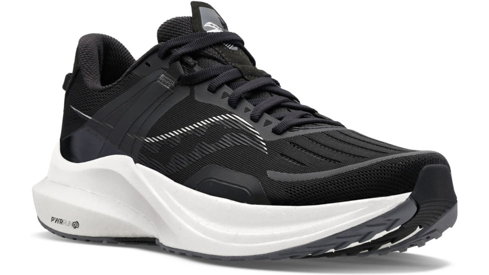 Saucony Tempus Shoes - Mens, Black/Fog, 13, Medium, S20720-05-001-M-130