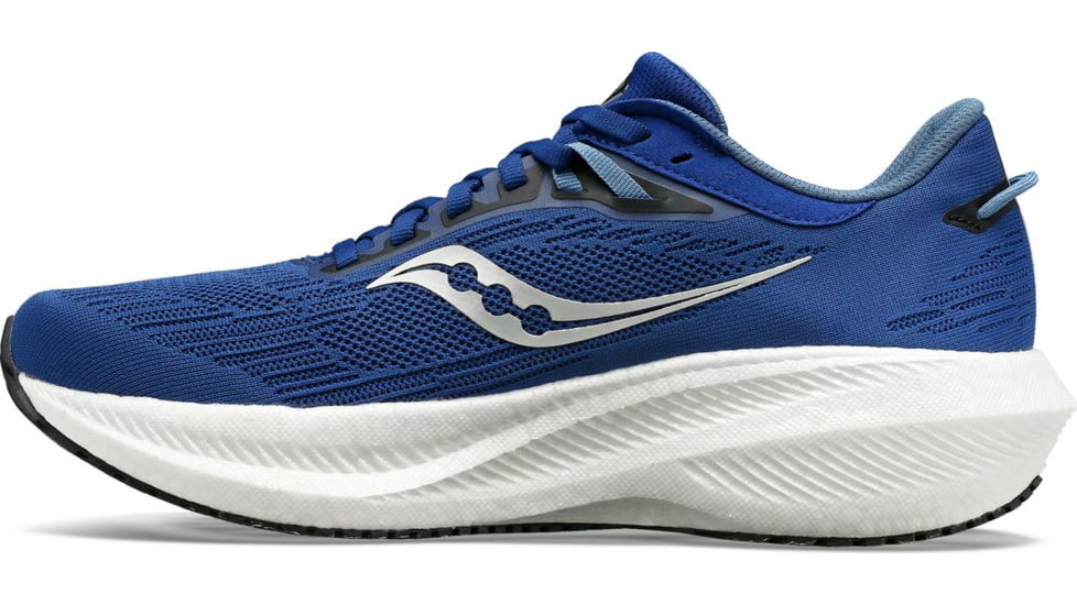 Saucony Triumph 21 Shoes - Mens, Indigo/Black, 11.5, Medium, S20881-21-400-M-11.5
