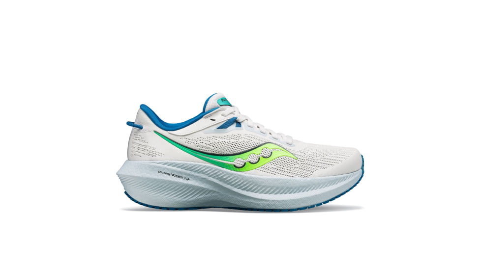 Saucony Triumph 21 Shoes - Womens, Fog/Mint, 7.5, Medium, S10881-117-020-M-7.5