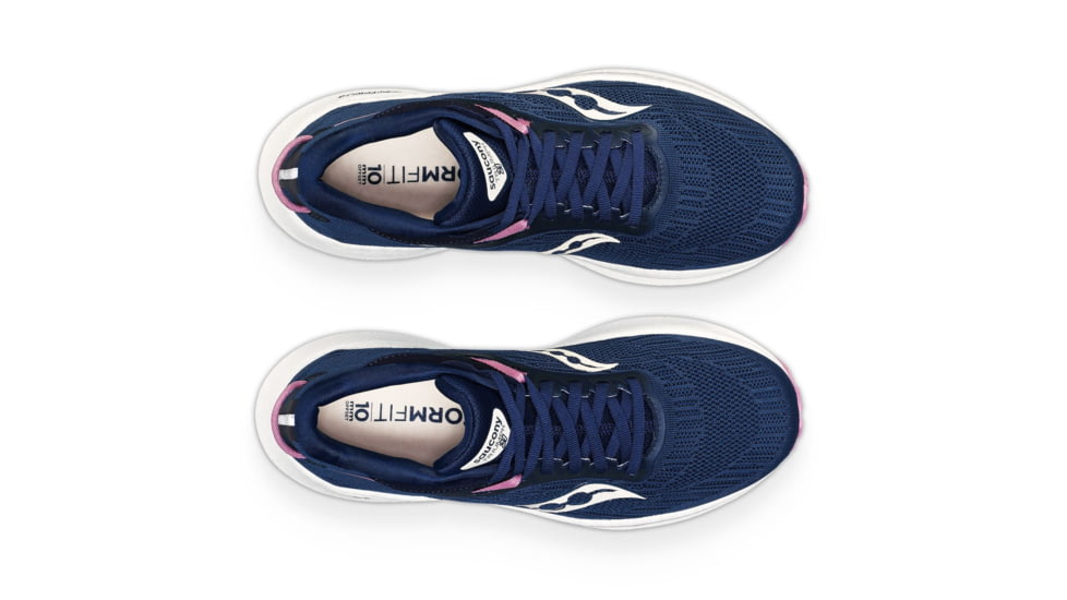 Saucony Triumph 21 Shoes - Womens, Navy/Orchid, 5.5, Medium, S10881-105-410-M-5.5