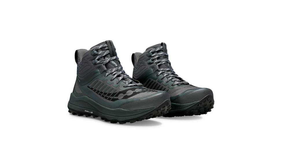 Saucony Ultra Ridge GTX Trail Shoes - Mens, Carbon, 14, Medium, S20796-100-021-M-14