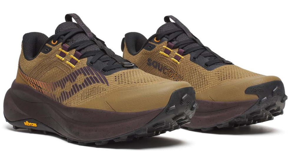 Saucony Xodus Ultra 4 - Mens, Kodiak/Wine, 12.5, S21032-245-M-12.5