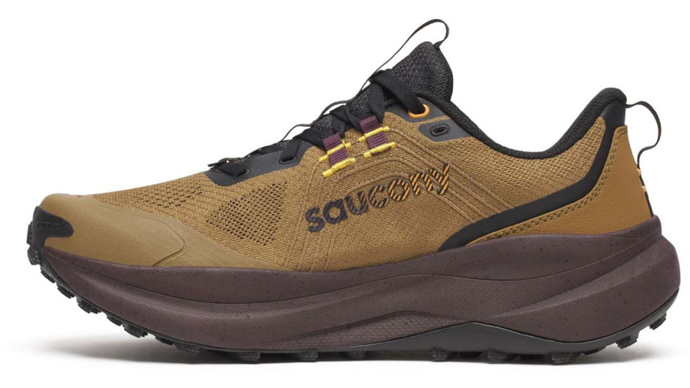 Saucony Xodus Ultra 4 - Mens, Kodiak/Wine, 12.5, S21032-245-M-12.5