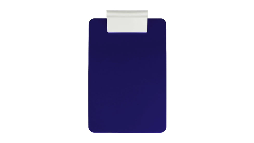 Saunders Letter/A4 Size Antimicrobial Plastic Clipboard, Blue, 21609