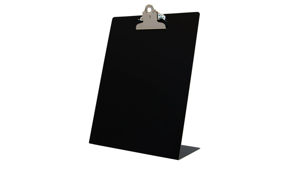 Saunders Letter Size Free Standing Clipboard, Black, 22524