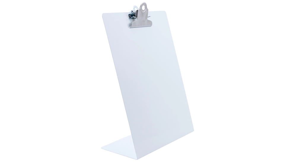 Saunders Letter Size Free Standing Clipboard, White, 22525