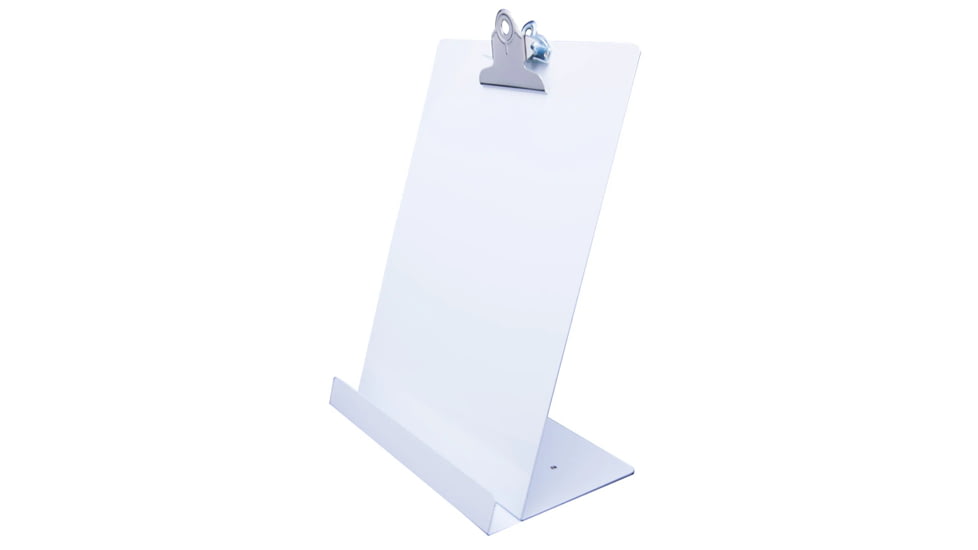 Saunders Letter Size Free Standing Clipboard/Tablet Stand, White, 22522