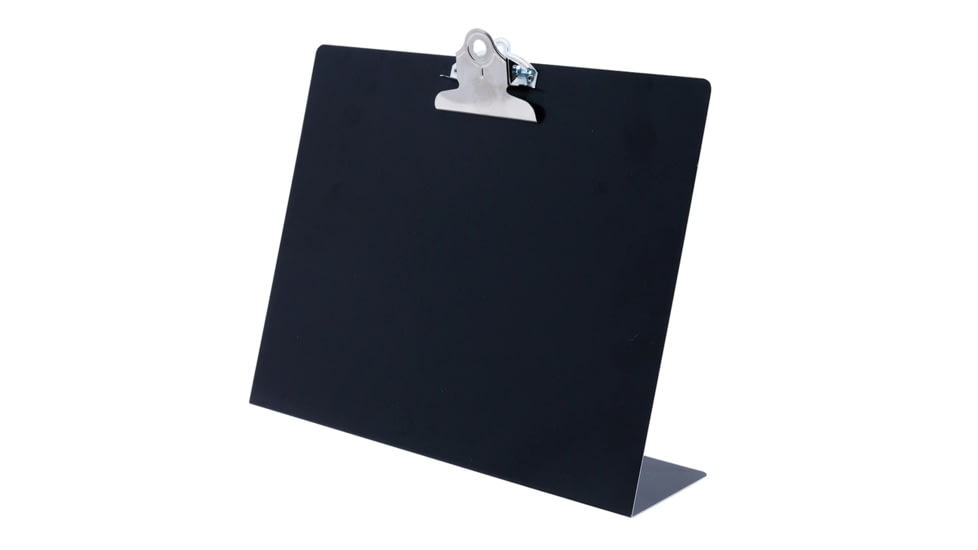 Saunders Letter Size Landscape Free Standing Clipboard, Black, 22527