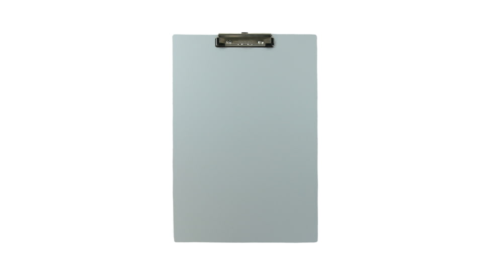 Saunders Tabloid Size Aluminum Clipboard w/Chrome Clip, 11 x 17in, Silver, 22540