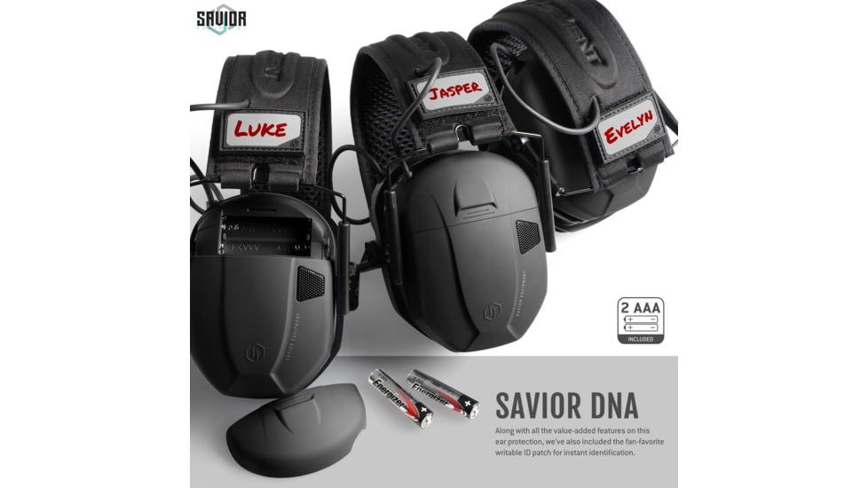 Savior Equipment Apollo Electronic Sound Suppressor, Black, Collapsed: 5.5 x 5.5 x 4, EM-APOLLO-BK