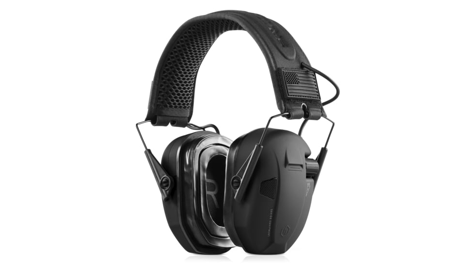 Savior Equipment Apollo Electronic Sound Suppressor, Black, Collapsed: 5.5 x 5.5 x 4, EM-APOLLO-BK