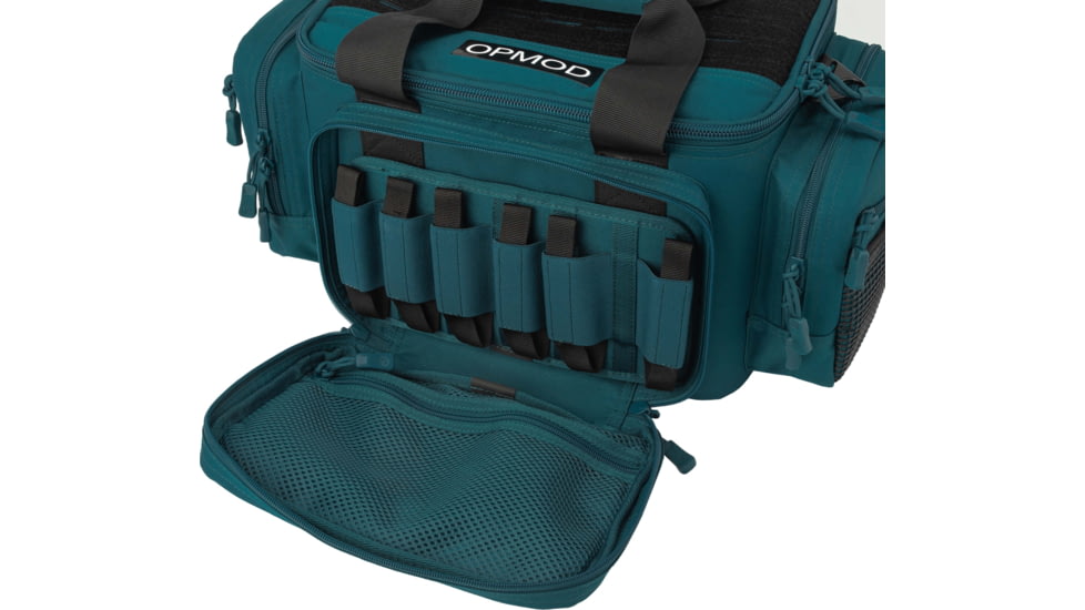 Savior Equipment OPMOD Specialist Pistol Range Bag, Teal, RA-3GUN-OP-TE