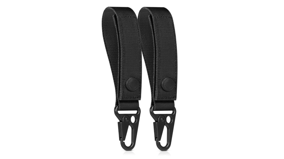 Savior Equipment Pro Sema Strap w/ Carabiner, Obsidian Black, STRAP-CRIG-2P-BK