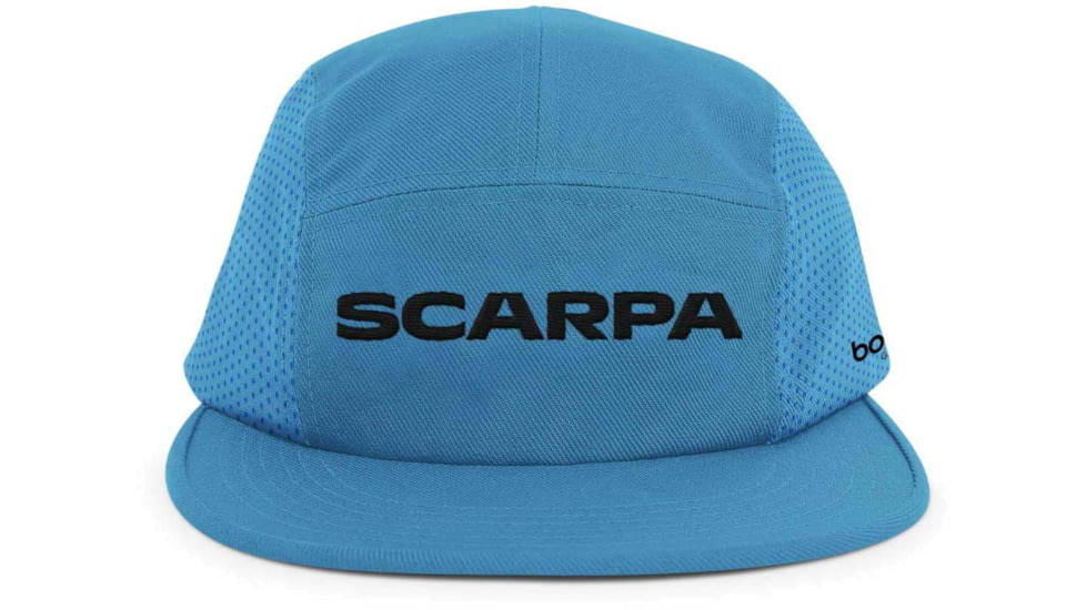 Scarpa 5-Panel Trail Hat, Azure, One Size, SGEAR.5PANELHAT-Azr-OS