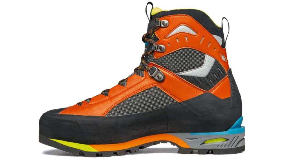 Scarpa Charmoz HD Mountaineering Shoes - Mens, Shark/Orange, 42.5, 71052/250-SrkOrg-42.5