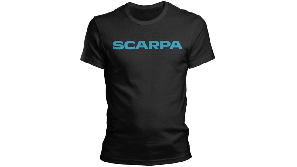 Scarpa Corporate T-Shirt - Mens, Black, Small, SGEAR.CORPT22.M-Blk-S