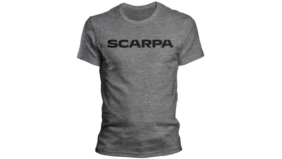Scarpa Corporate T-Shirt - Mens, Grey, X-Large, SGEAR.CORPT22.M-Gry-XL