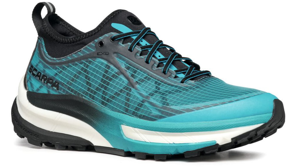 Scarpa Golden Gate ATR Trailrunning Shoes - Mens, Azure/Black, 45, 33076/351-AzrBlk-45