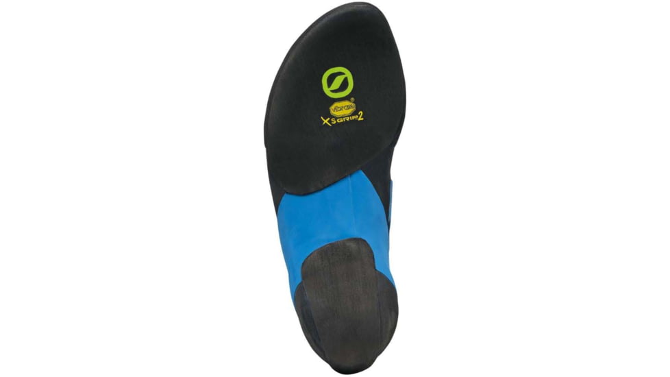 Scarpa Instinct VSR Climbing Shoes, Black/Azure, 38, 70015/000-BlkAzr-38