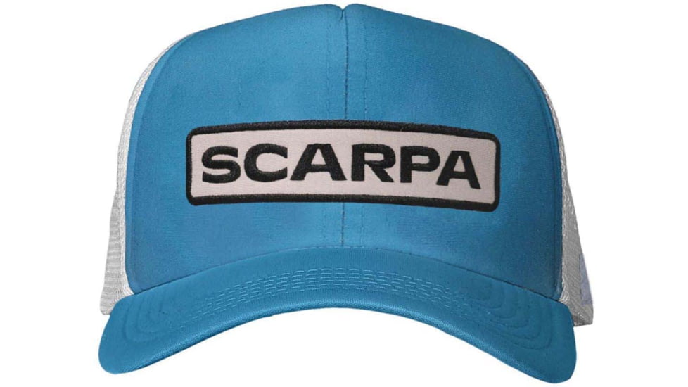 Scarpa Patch Trucker Hat, Azure, One Size, SGEAR.PATCHTRUCK22-Azr-OS