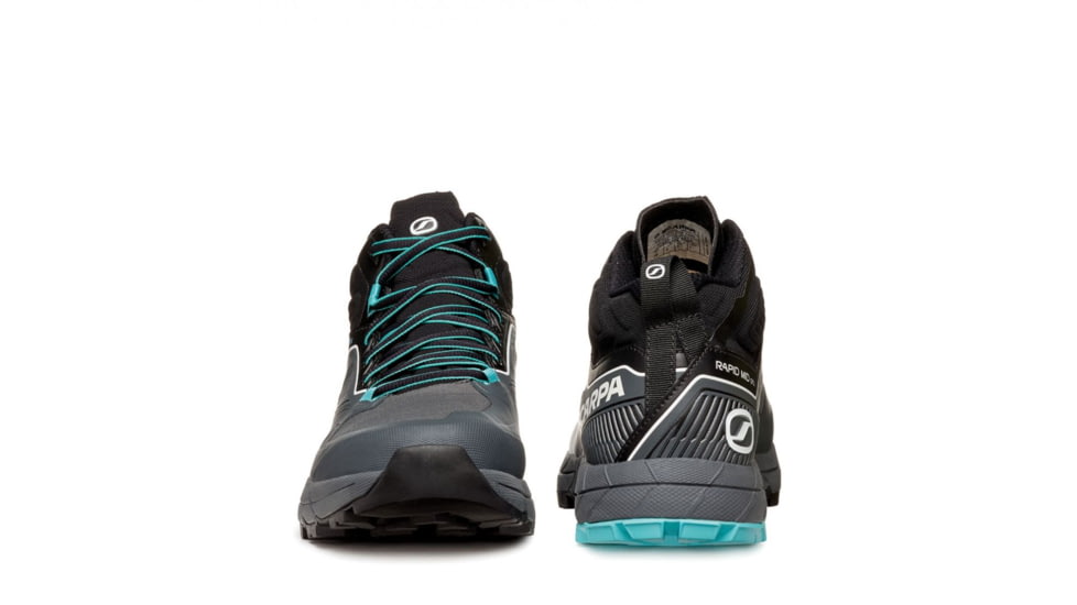 Scarpa Rapid Mid GTX Shoes - Womens, Anthracite/Turquoise, 41, 72694/202-AntTurq-41