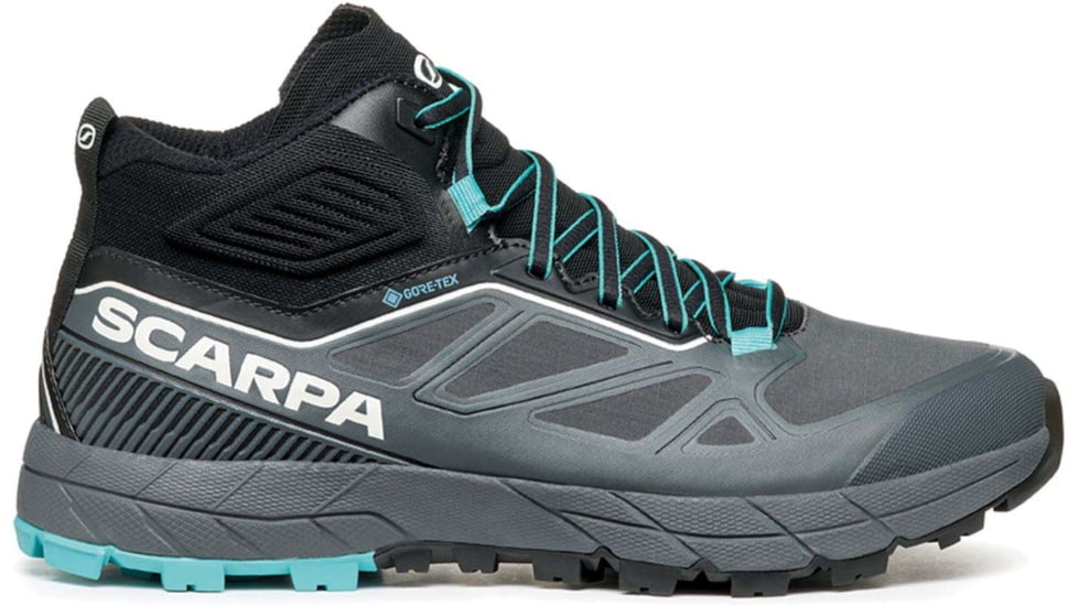 Scarpa Rapid Mid GTX Shoes - Womens, Anthracite/Turquoise, 41, 72694/202-AntTurq-41