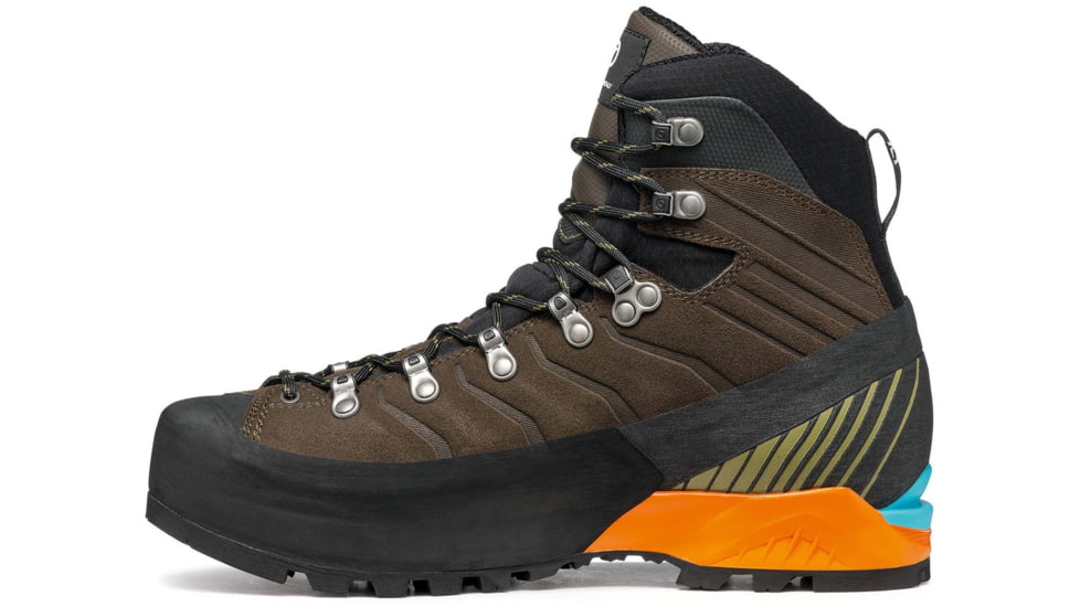 Scarpa Ribelle HD Mountaineering Shoes - Mens, Cocoa/Moss, 42.5, 71088/250-CocMoss-42.5