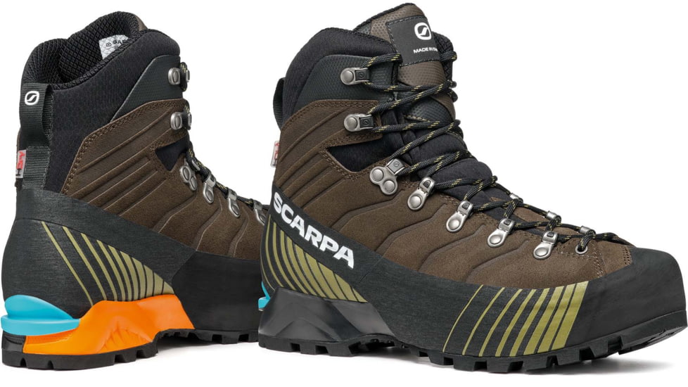 Scarpa Ribelle HD Mountaineering Shoes - Mens, Cocoa/Moss, 42.5, 71088/250-CocMoss-42.5