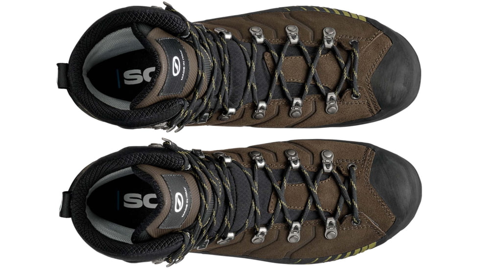 Scarpa Scarpa Ribelle HD Mountaineering Shoes - Men's, Cocoa/Moss, 42.5, 71088/250-CocMoss-42.5