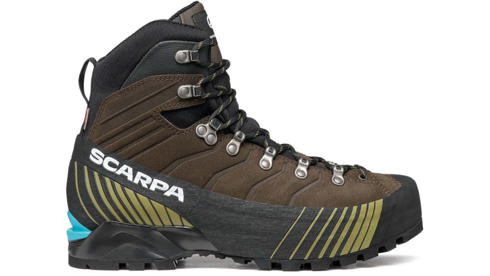 Scarpa Ribelle HD Mountaineering Shoes - Mens, Cocoa/Moss, 42.5, 71088/250-CocMoss-42.5