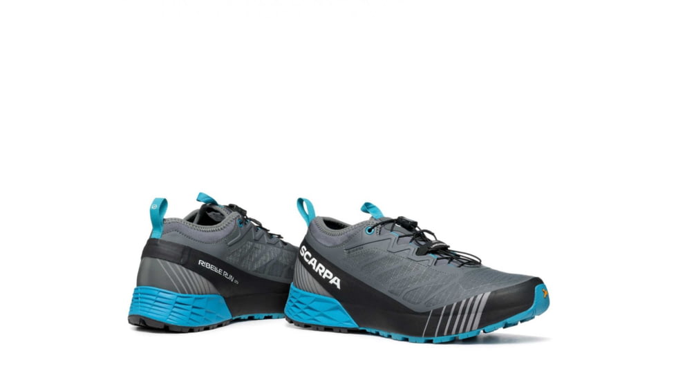 Scarpa Ribelle Run GTX Shoes - Mens, Anthracite/Lake Blue, 44, 33071/201-AntLblu-44