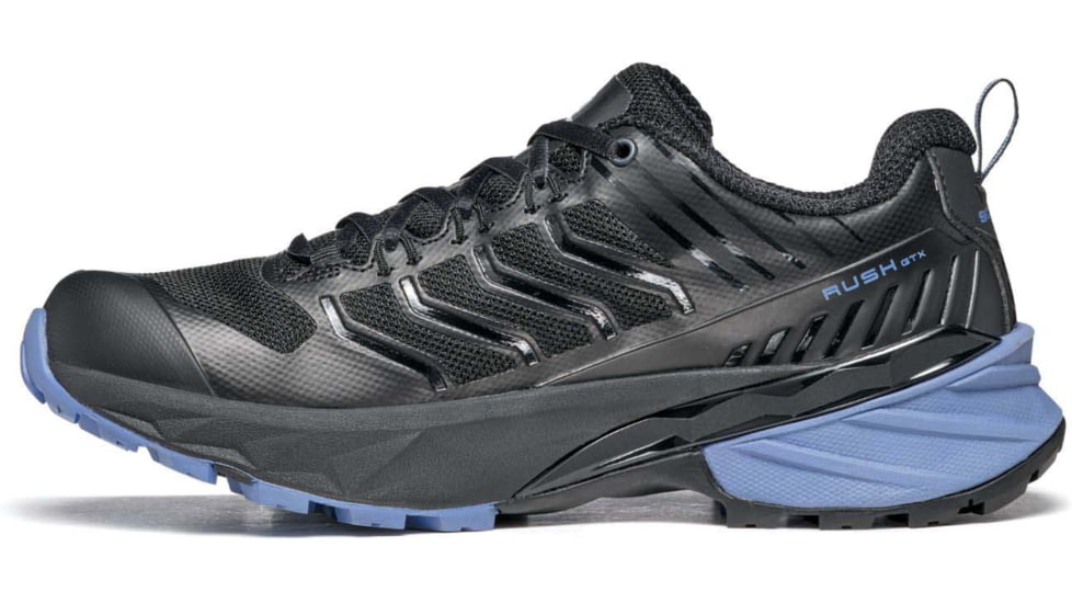 Scarpa Rush GTX Hiking Shoes - Women, Black/Provence, 41.5, 33080/202-BlkProv-41.5