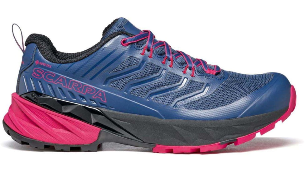 Scarpa Rush GTX Hiking Shoes - Women, Blue/Fuxia, 37, 33080/202-BluFux-37
