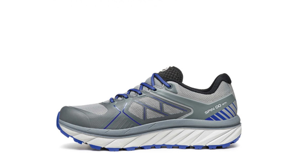 Scarpa Spin Infinity GTX Trailrunning Shoes - Mens, Gray/Deep Blue, 40, 33074/201-GryDblu-40