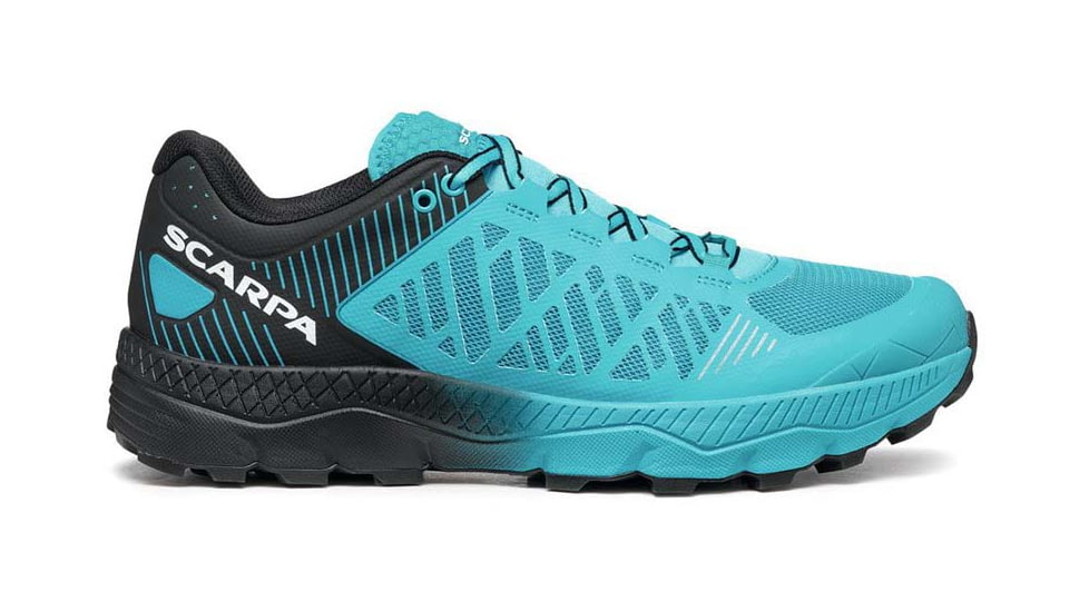 Scarpa Spin Ultra Trailrunning Shoes - Mens, Azure/Black, 47, 33069/350-AzrBlk-47