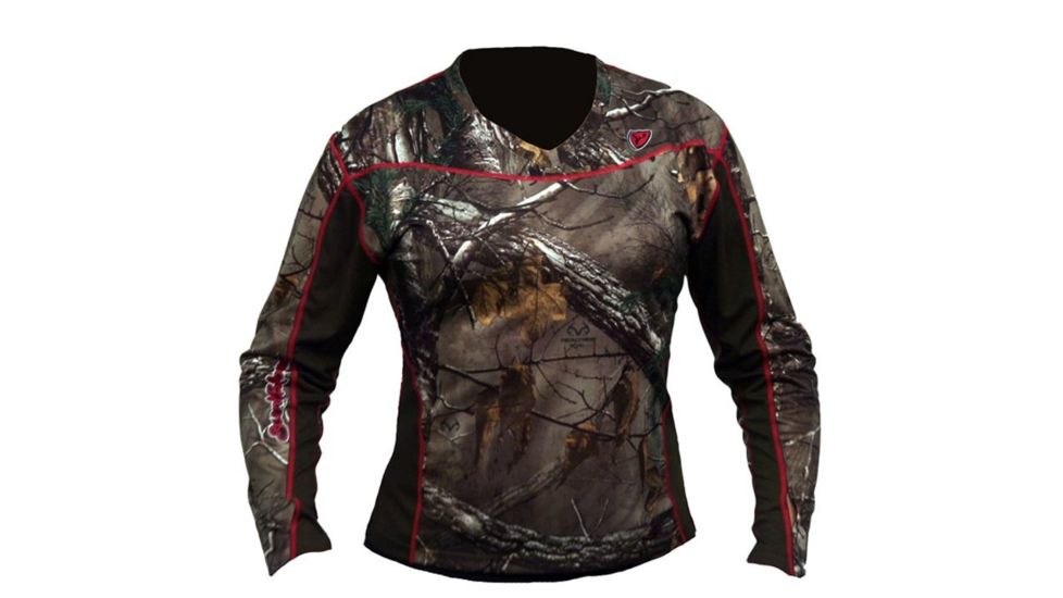 ScentBlocker Sola Women's 1.5 Shirt, Realtree Xtra, Small S1.5XTS