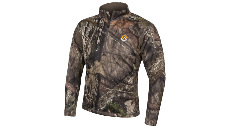 ScentLok Baseslayers AMP Heavyweight Top - Mens, Mossy Oak Break up Country, Large 82706-082-LG