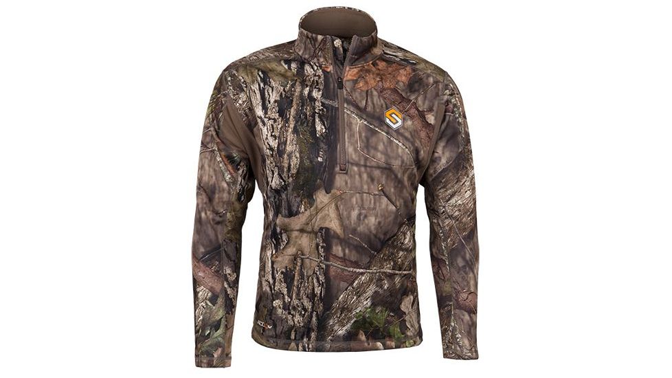 ScentLok Baseslayers AMP Heavyweight Top - Mens, Realtree Edge, Medium, 82706-153-MD