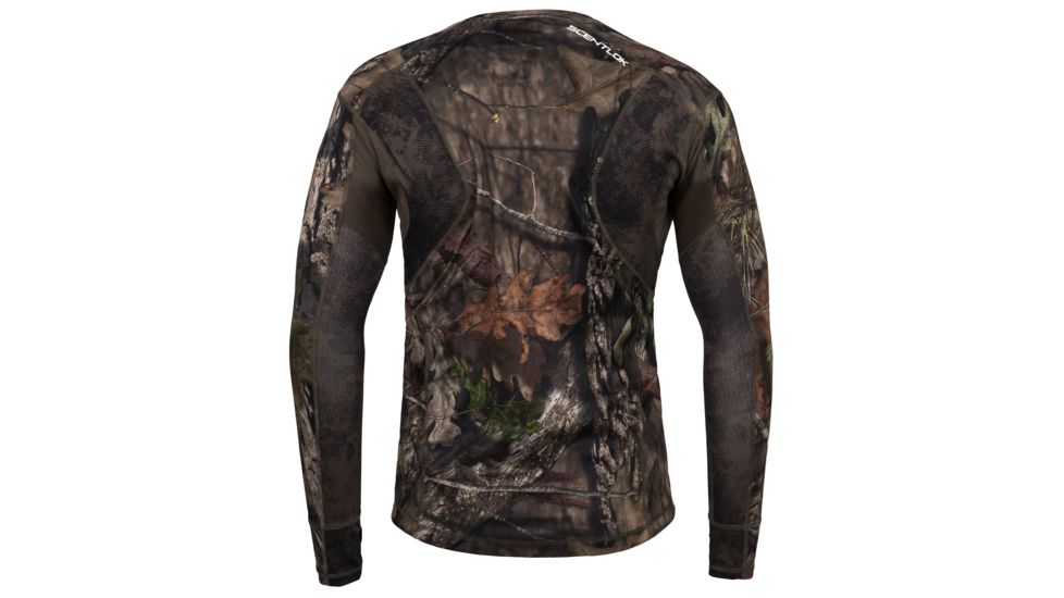 ScentLok Baseslayers AMP Lightweight Top - Men's, Mossy Oak Break up Country, Large, 82414-082-LG