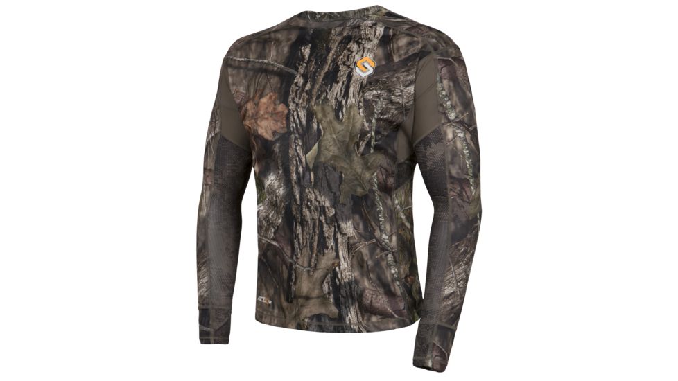 ScentLok Baseslayers AMP Lightweight Top - Men's, Mossy Oak Break up Country, Large, 82414-082-LG