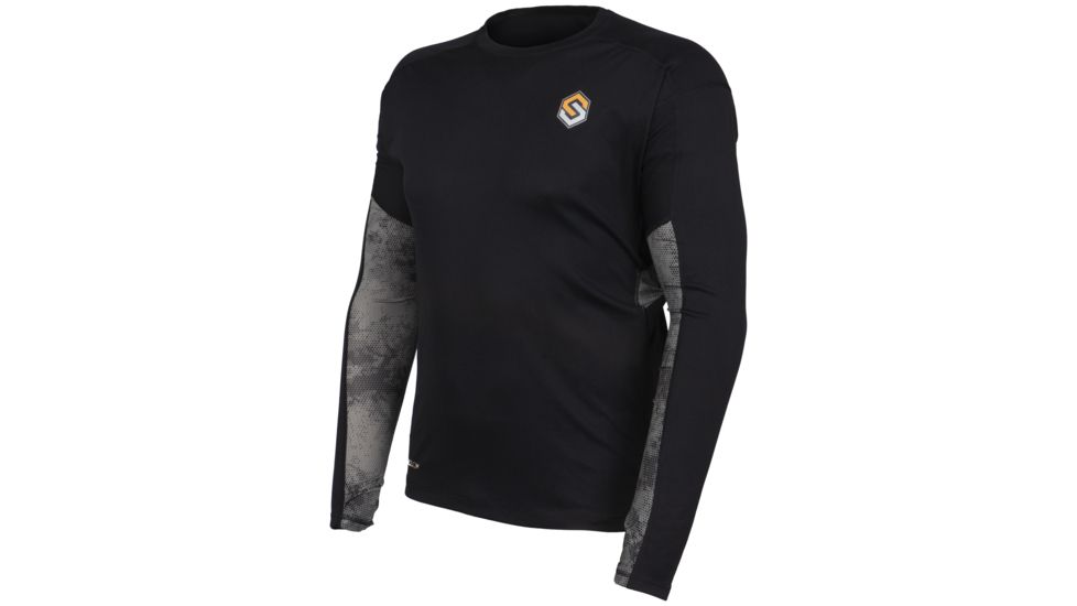 ScentLok Baseslayers AMP Lightweight Top - Men's, Black, Medium, 82414-090-MD