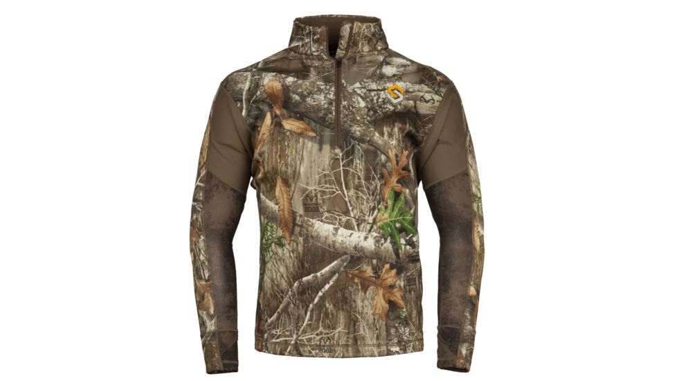 ScentLok Baseslayers AMP Midweight Top - Mens, Realtree Edge, Medium 82606-153-MD