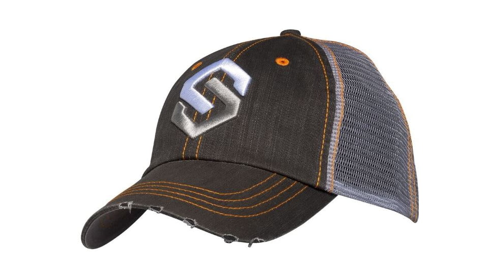 ScentLok Distressed Logo Hat, 2015, Black, OS 14036-090-OS