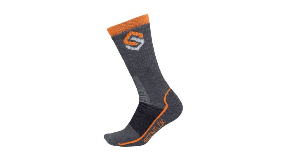 ScentLok Merino Hiking Sock, Charcoal, XL 89247-099-XL