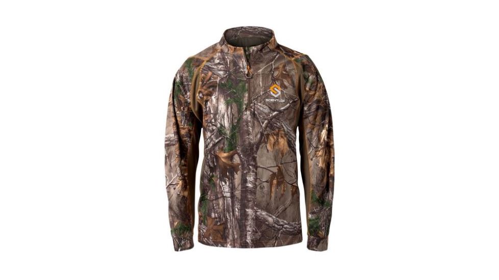 ScentLok Savanna Attack 1/4 Zip Shirt, Realtree Xtra, MD 87406-056-MD