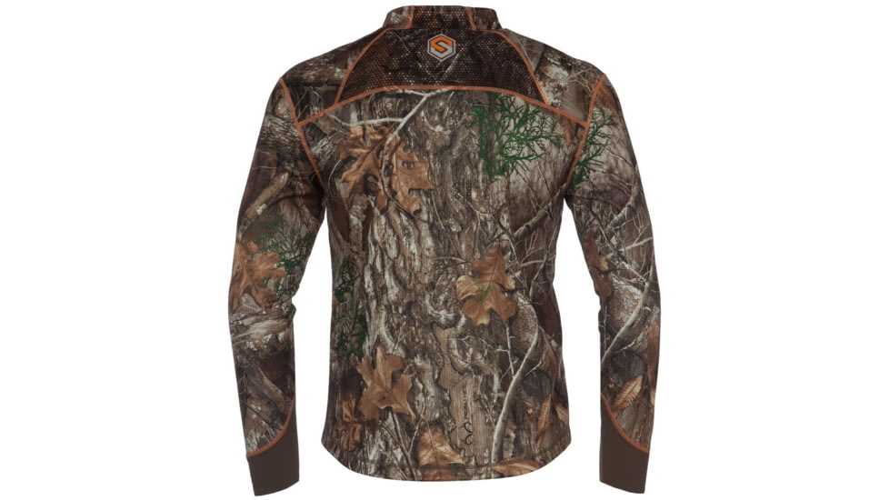 Scentlok Shirt Savanna Aero Attack 1/4 Zip X-large Rt-edge