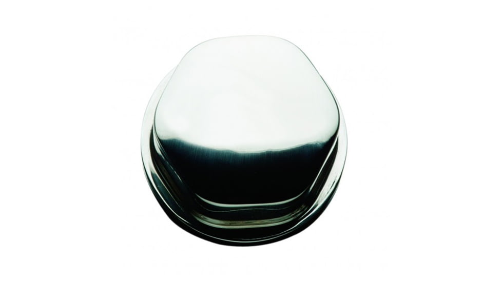 Schmitt &amp; Ongaro Marine Faux Center Nut - Chrome/Plastic - 1/2&quot;&amp; 3/4&quot; Base - For Cast Steering Wheels 56443