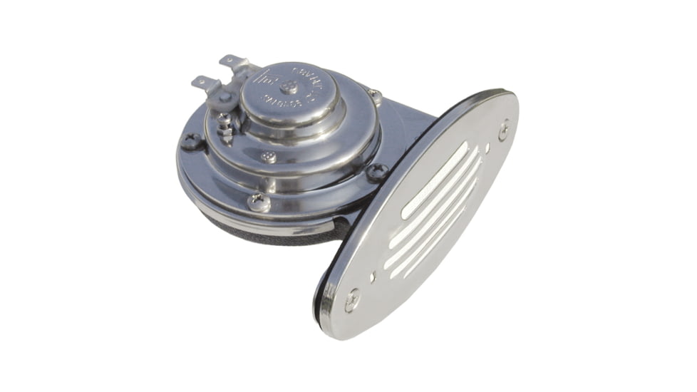 Schmitt &amp; Ongaro Marine Mini Single Drop-In Horn w/SS Grill - High Pitch 41522