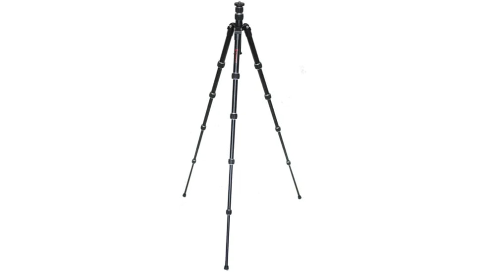 Schonfeld Rugged Compact Aluminum Tripod, 9.02-49.6in, Black, 6615T